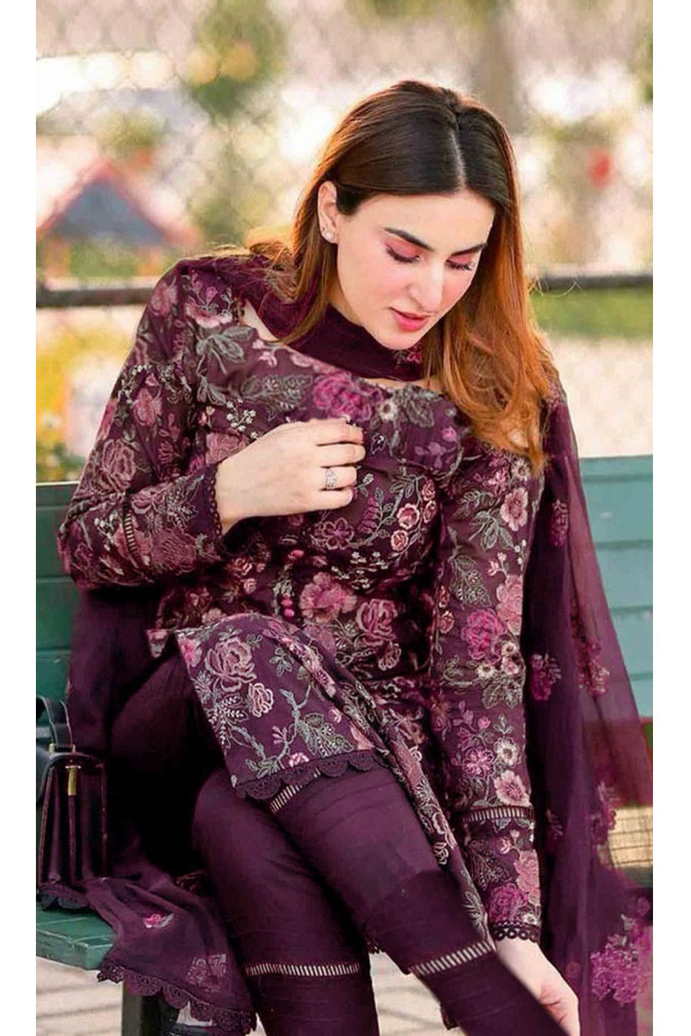 BAREEZE 3pc Wedding Winter Collection AZ 2029