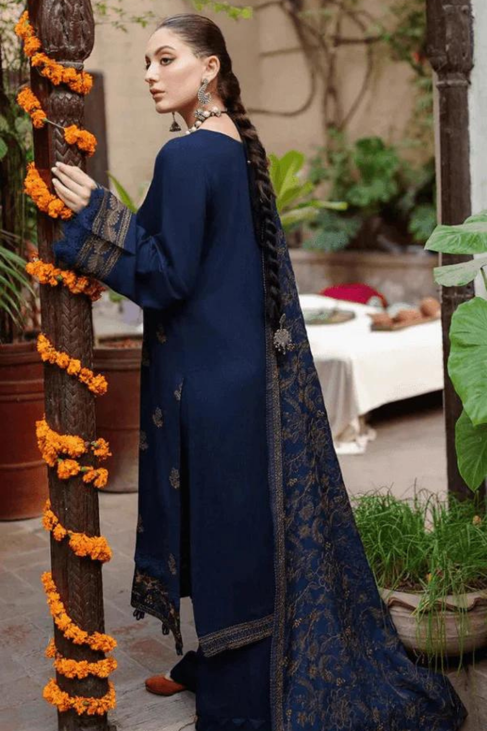 Bareeze Dhanak 3PC Embroidered AZ - 0131