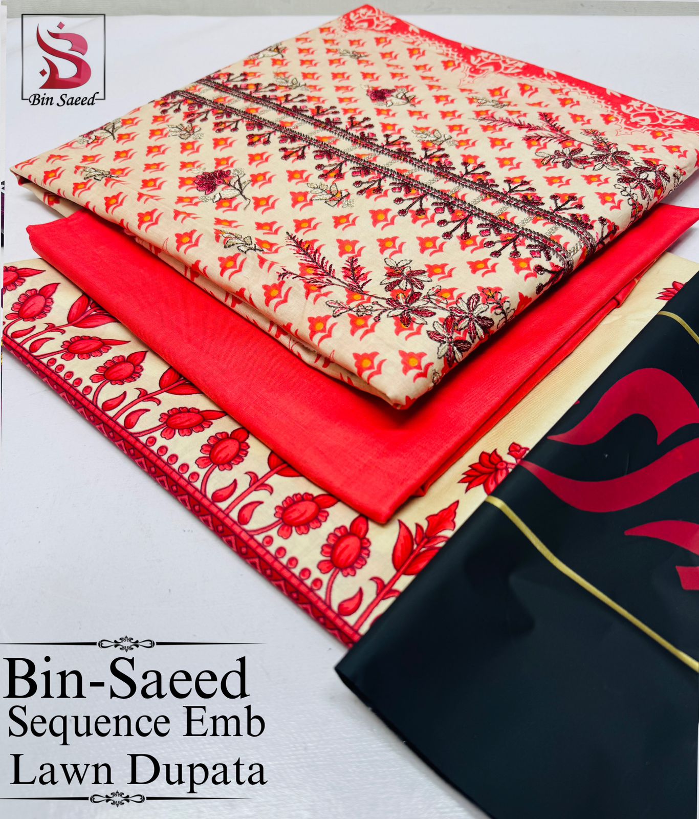 BINSAEED 3pc Summer Casual Collection