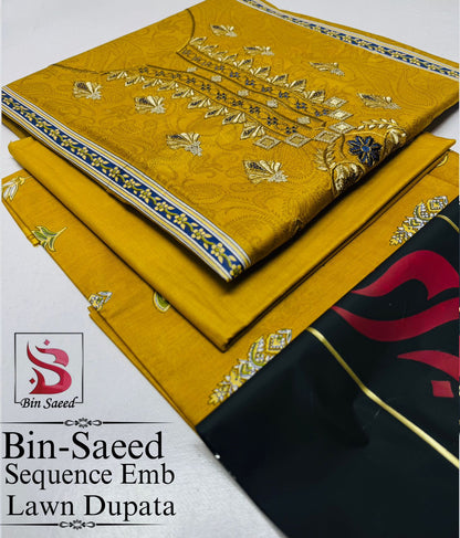 BINSAEED 3pc Summer Casual Collection